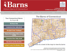 Tablet Screenshot of connecticutbarns.org